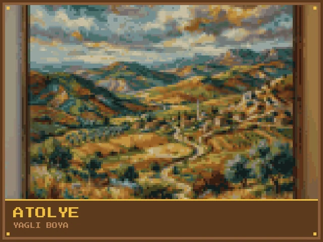 Atölye — yağlı boya